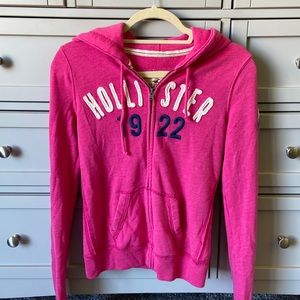 Hollister Pink Hooded Jacket